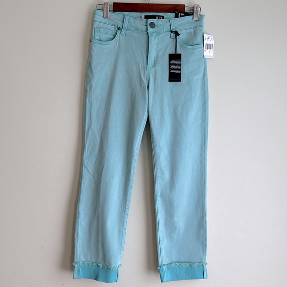 NWT Kut From The Kloth Amy Crop Straight Leg Jeans - Picture 3 of 10